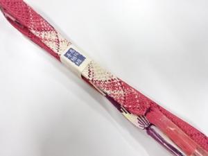 未使用品　正絹　手組帯締め